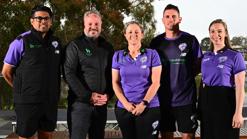 O Aeroporto de Hobart e o Hobart Hurricanes fortalecem seus laços de parceria.