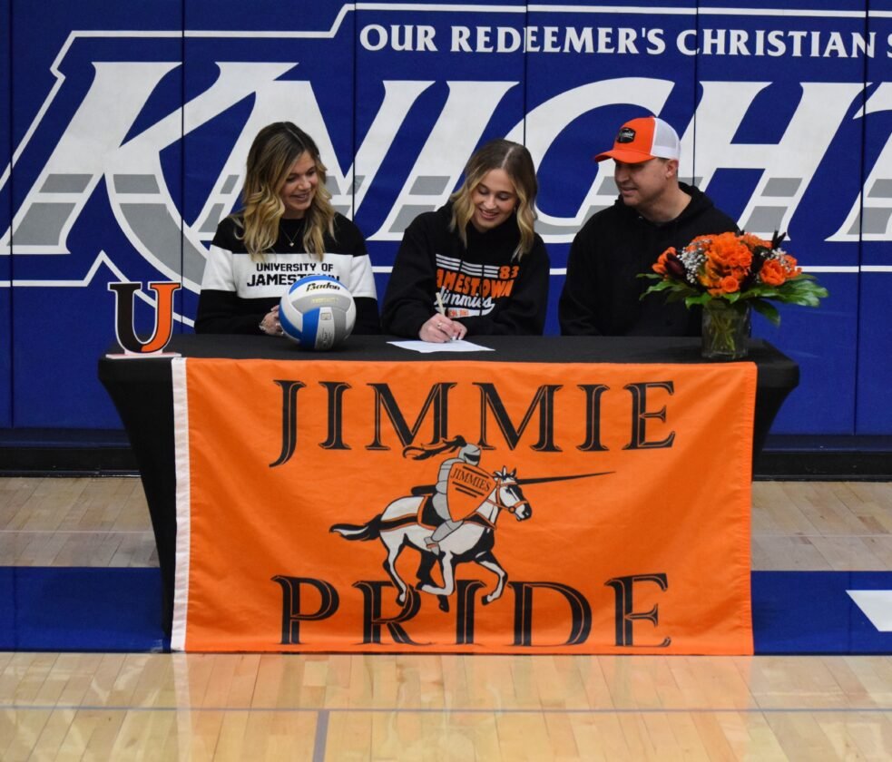 A trajetória de Roedocker no vôlei se completa com sua assinatura com Jamestown.