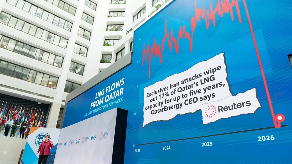 O FMI reduziu a previsão de crescimento econômico da zona do euro de 1,4% para 1,1% em meio à guerra com o Irã.