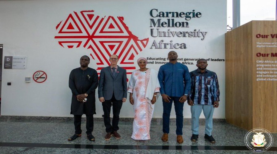 Guiné promove o desenvolvimento de capital humano por meio de parceria com a CMU-África para treinamento em IA e engenharia.