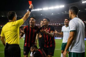 Vitória critica arbitragem após goleada do Palmeiras e anuncia representação na CBF