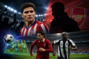 Julián Álvarez pode deixar o Atlético? Arsenal acompanha situação de perto