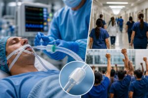 Nova tecnologia médica promete reduzir infecções em pacientes intubados enquanto hospitais enfrentam crise de violência e falta de profissionais